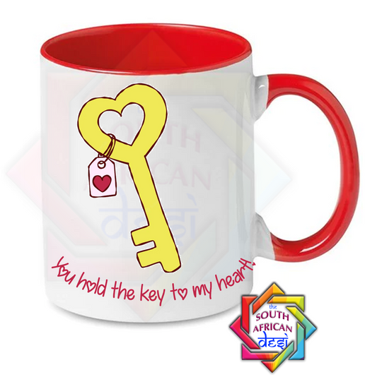 YOU HOLD THE KEY TO MY HEART MUG | VALENTINES DAY