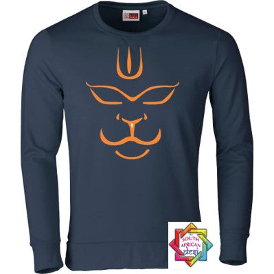 HANUMAN BABA FACE HOODIE/SWEATER | UNISEX