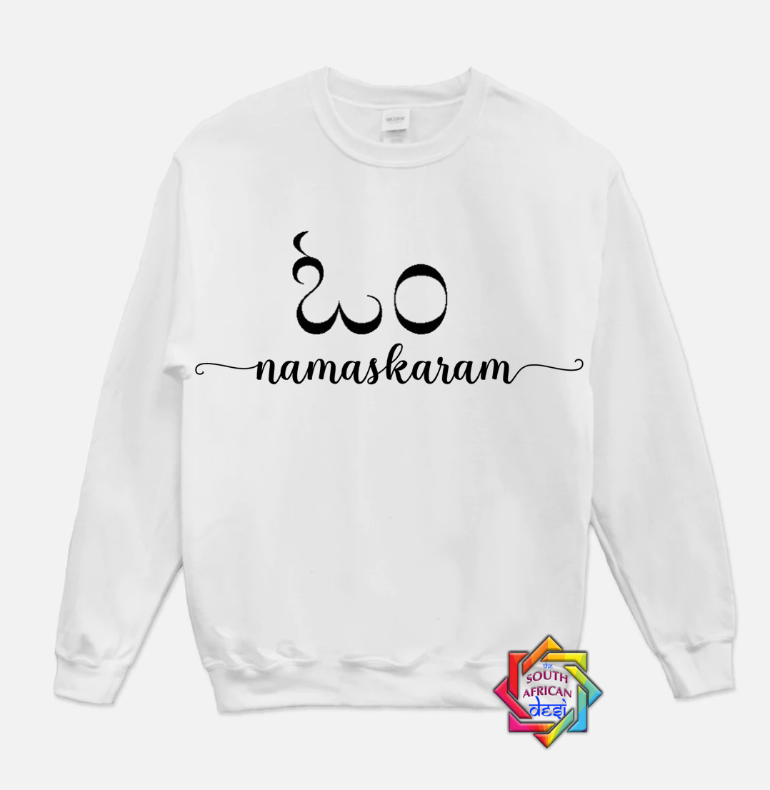 AUM NAMASKARAM HOODIE/SWEATER | UNISEX