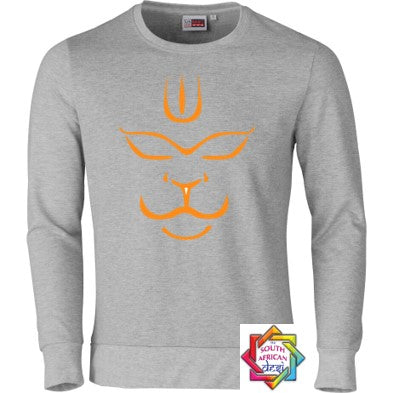 HANUMAN BABA FACE HOODIE/SWEATER | UNISEX