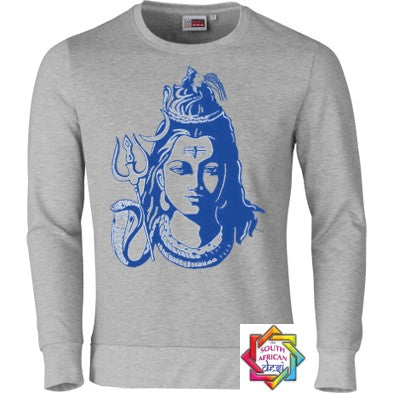 LORD SHIVA FACE HOODIE/SWEATER | UNISEX