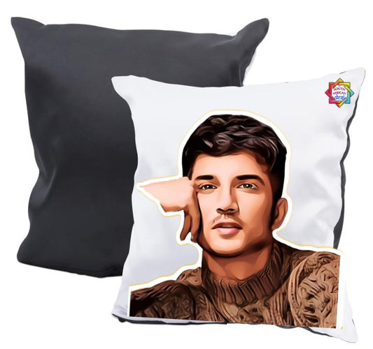 Sushant Singh Rajput Pop Art Scatter Cushion