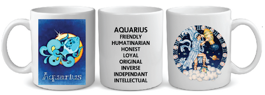 ZODIAC SERIES 3 • AQUARIUS  MUG