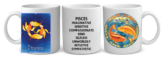 ZODIAC SERIES 3 • PISCES  MUG