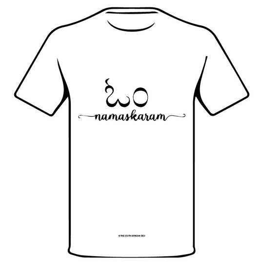 AUM NAMASKARAM T-SHIRT