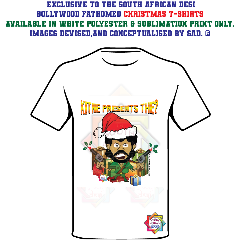 BOLLYWOOD STYLE XMAS • SHOLAY GABBAR SINGH INSPIRED - KITNE PRESENTS THE?