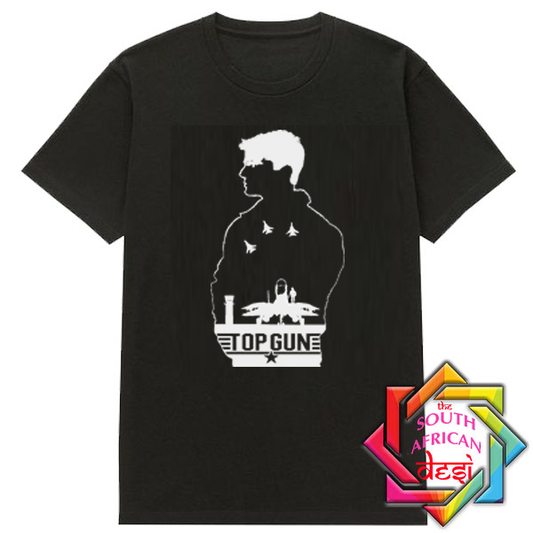 TOP GUN MAVERICK : TOM SILHOUETTE 2 T-SHIRT