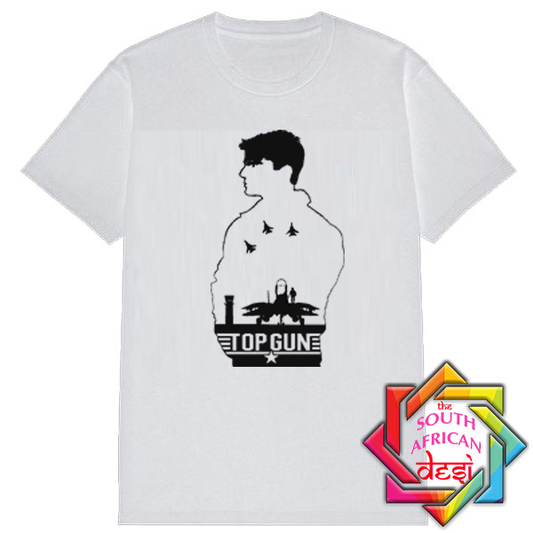 TOP GUN MAVERICK : TOM SILHOUETTE 2 T-SHIRT