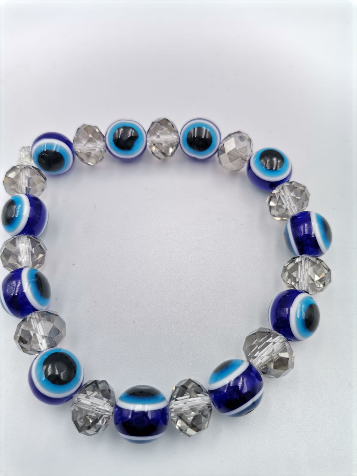 Evil Eye Bracelet (Grey)